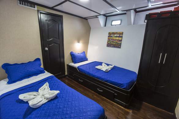 Ecuador Galapagos Xavier III Boat Lower Twin Cabin © G Adventures Inc..jpg